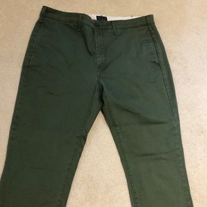 Levi mens green jeans 34x32